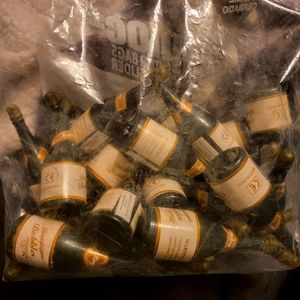 Set of 24 wedding champagne bubble bottles - See description
